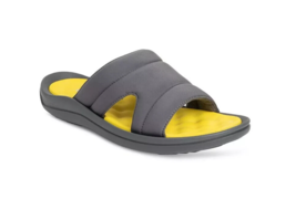 UNLISTED by KENNETH COLE Mens Gray Quinn Toe Slip On Slide Sandals Shoes... - $28.95