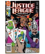 Justice League America #43 (1990) *DC Comics / Cover &amp; Artwork By Adam H... - $5.00