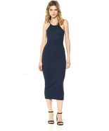 French Connection Tommy Rib Nikki Acid Maxi Halter Neck Blue Dress - Siz... - €34,28 EUR