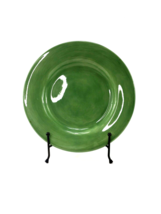 TABLETOPS UNLIMITED España GREEN Hand Painted Collection Dinner Pasta Pl... - $9.85
