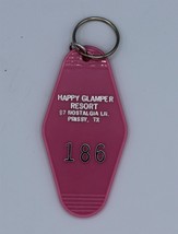 Junkyard Glam Happy Glamper Resort Fun Key Fob Random Room Number - $4.54