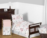 Blush Pink, Grey and White Shabby Chic Watercolor Floral Girl Toddler Ki... - £94.11 GBP
