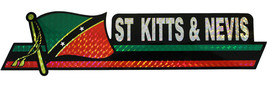 St. Kitts and Nevis Bumper Sticker - $3.30
