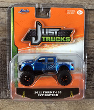 Just Trucks 2011 Ford F-150 SVT Raptor - Diecast Pickup Blue 1:64 - $19.79