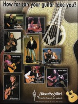 Alvarez Yairi acoustic guitar ad David Crosby Bob Weir Graham Nash Carly Simon + - £3.09 GBP