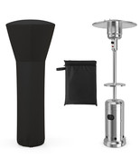 Patio Standing Propane Heater Cover Waterproof W/Zipper and Bag Black - £48.30 GBP