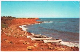 Postcard North Shore Fishing Boats Saint Peters Harbour Prince Edward Island - £3.15 GBP