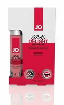 Jo Oral Delight Strawberry Sensation Flavored Arousal Gel 1 Oz - £14.09 GBP