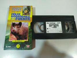 Felix Rodriguez de La Fuente el Wildschwein - VHS el hombre Y La tierra - $10.95