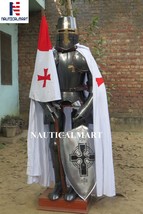NauticalMart Medieval Knight Crusader Full Suit of Armour Collectible Halloween  - £638.56 GBP