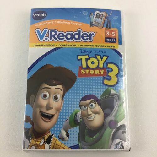 VTech VReader Interactive E-Reading System Cartridge Disney Toy Story SEALED - $14.80