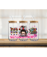 #TeacherLife | UV DTF 16oz Glass Can - €3,44 EUR