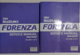 2004 Suzuki Forenza Service Repair Shop Workshop Manual Set Brand New Oem Book - $300.71