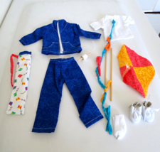 Modern Tagged Mary Hoyer Clothes Flying A Kite Outfit for 13&quot; Doll - £38.49 GBP