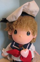 Precious Moments collectible Doll &quot;TIMMIE &quot; children  14&quot; SAILOR - £18.41 GBP