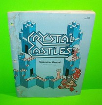 Crystal Castles Original 1983 Arcade Video Game Service Instructions Manual - £27.29 GBP