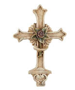 Rose of Sharon 8.5&quot; Cross, New #AB-233 - $16.99