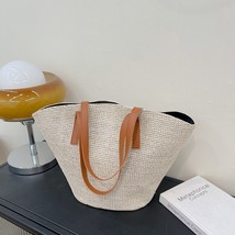 Casual Handmade Straw Handbags Fashion Woven Women Shoulder Bags Summer Holiday  - £29.47 GBP