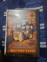 Wagons East (DVD, 1994) Tested slim case cropped Artwork - $8.14