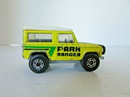 MATCHBOX DIECAST 1987 LAND ROVER NINETY YELLOW PARK RANGER 1/62 THAILAND... - $5.53