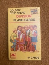 Golden Step Ahead - Division Flash Cards - Vintage 1984 - Brand New - Sealed - £6.69 GBP