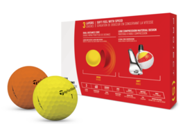 48 Mint Orange Matte Tayormade Project (S) Golf Balls - Free Shipping - Aaaaa - $69.29