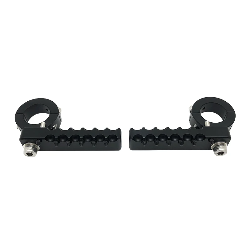 Motorcycle Highway Front Foot Pegs Folding Footrests Clamps 22mm 25mm   R1200GS  - £199.65 GBP