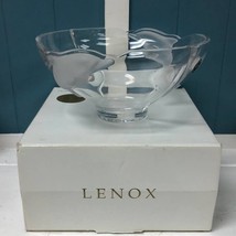 Lenox fine Crystal Dolphin bowl 080678 made in Germany large - $104.94