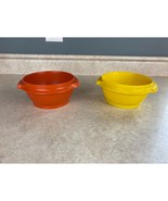 Tupperware Made In Canada Two14 Fluid Ounce Storage Bowls Without Lids - $8.90