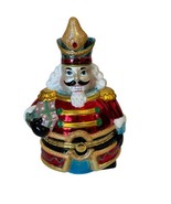 2004 Christopher Radko Jolly Cracker Hinged Keepsake Box 7.5 Inches - $37.85 CAD