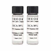 Trichloroacetic Acid 30% TCA Chemical Peel, 2-1 DRAM Size, Medical Grade, Wrinkl - £19.52 GBP