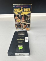 WWF World Tour 1990 Coliseum Video Big Box Wrestling WWE Hulk Hogan Mach... - £15.72 GBP