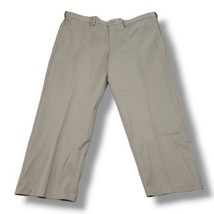 Architect Pants Size 44 W44&quot;L28&quot; Classic Fit Premium No Iron Khaki Pants... - $34.52