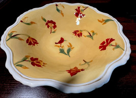 Fitz and Floyd Bellacara Large Serving Bowl – Handcrafted Elegance - $22.24