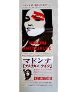 MADONNA POSTER American Life Japanese Only Promo Sales Sheet Large Rare - £47.40 GBP