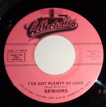 The Seniors 45 RPM-Evening Shadows Falling / I&#39;ve Got Plenty Of Love NM VG++ E15 - £3.10 GBP