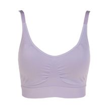 Rhonda Shear Original Ahh Bra Small (Chest/Petite) Lavender Seamless Wir... - $13.93 CAD