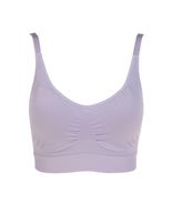 Rhonda Shear Original Ahh Bra Small (Chest/Petite) Lavender Seamless Wir... - $9.89