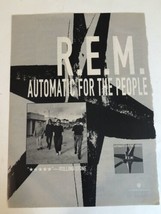 Vintage 1997 REM Magazine Pinup Picture Automatic For The People - £4.58 GBP