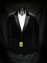 Robert Graham - Classic Fit Sport Coat Suede Jacket - Black  Size 42R - £474.52 GBP