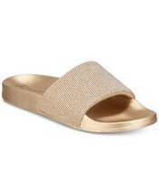 I.n.c. Womens Metallic Slide Slippers - $21.77 CAD