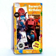 Barney - Barneys Birthday (VHS, 1992) Sing A Long The Lyons Group Barney - $7.84