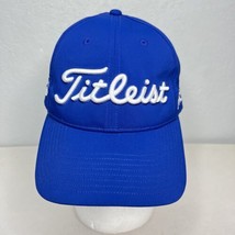 Titleist Golf Hat FJ Footjoy Pro V1 Adjustable Strap Blue - £15.11 GBP