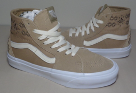 Vans Size 6 M Sk8-Hi TAPERED Beige / White Sneakers New Men&#39;s Shoes - £102.91 GBP