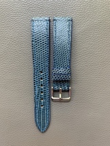 Turquoise Genuine Lizard Leather Skin Watch Strap Band-Custom Sizes 10mm... - $45.00