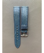 Turquoise Genuine Lizard Leather Skin Watch Strap Band-Custom Sizes 10mm... - $844.69 MXN