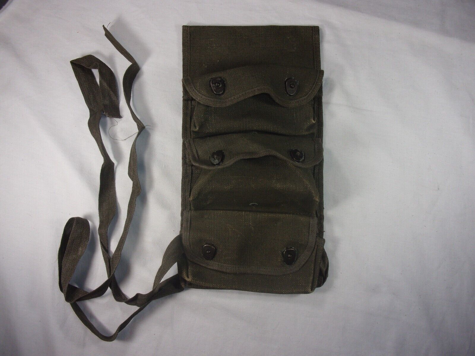 AUTHENTIC 1963 French Army Foreign Legion Grenade Pouch - $59.20