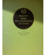 Webster&#39;s Third New International Dictionary of the English Language Una... - £43.62 GBP
