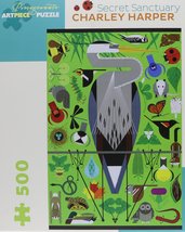 Charley Harper: Secret Sanctuary 500-Piece Jigsaw Puzzle (Pomegranate Artpiece P - £12.09 GBP