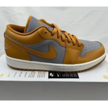 Nike Air Jordan 1 Low Cement Grey Tan Shoes DC0774-020 Women&#39;s Size 10.5 - £75.63 GBP